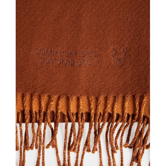 Comptoir des Cotonniers - écharpe réversible en laine